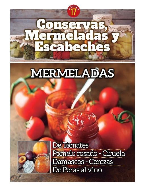 Cover image for Conservas, mermeladas y escabeches